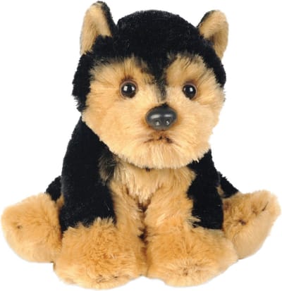 Suki Gifts Pluche knuffel dieren Yorkshire Terrier hond - 13 cm - Speelgoed knuffelbeesten - Honden soorten