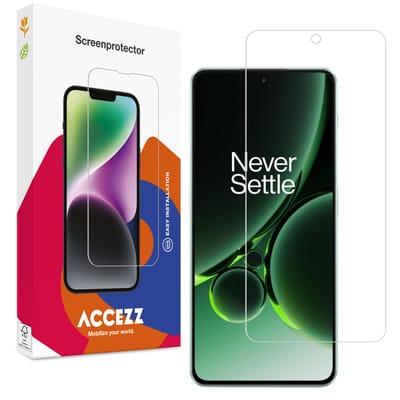 Accezz Screen Protector - Geschikt voor OnePlus Nord 3 / OnePlus Nord 4 - Gehard Glas Screenprotector