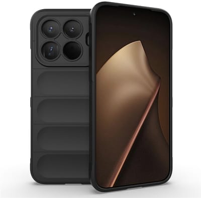 Coverup Hoesje - Geschikt voor Xiaomi 15T Pro Hoesje - Coverup Hands-On Rugged Back Cover - Zwart