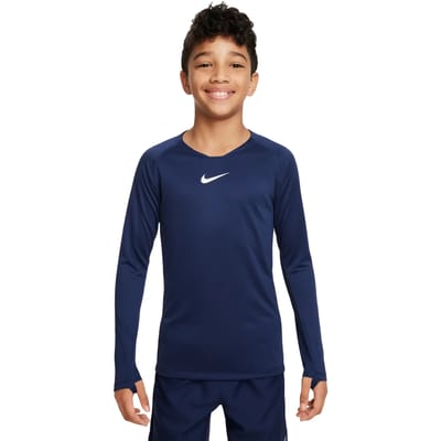 Nike Park First Layer Shirt Lange Mouw Kinderen - Marine | Maat: 164