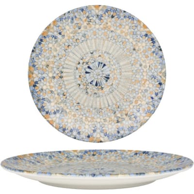 Bonna Dinerbord - Luca Mosaic - Porselein - 27 cm - set van 6