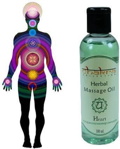 Massageolie 4e Chakra Hart Anahata