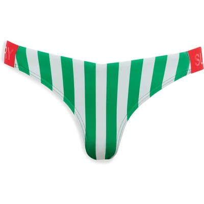 Superdry - Cheeky bikinibroekje met strepen - Dames - Badpakken