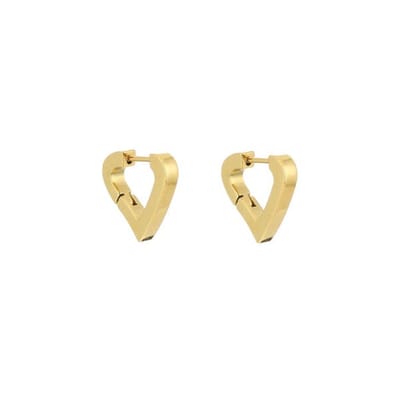 Bijoutheek Oorringen Heart Goud