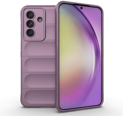 Solidenz AeroGrip FlexShield Hoesje geschikt voor Samsung A56 / A36 case - Paars