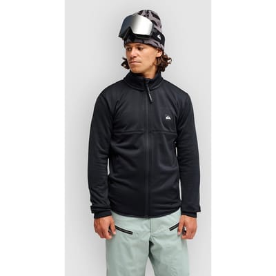 Quiksilver Steep Point Fleece Jas zwart