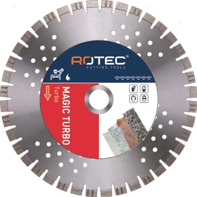 Rotec Diamantzaag Magic Turbo 125/22,23
