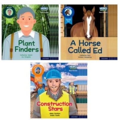 Hero Academy Non-Fiction: Oxford Level 6, Orange Book Band: Class Pack - Hero Academy - Abbie Rushton