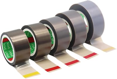 Isolatietape Hoge Temperatuur - Isolatieband - Elektrisch Isoleren - Hittebestendig PTFE - 10 Meter Rol - One Color