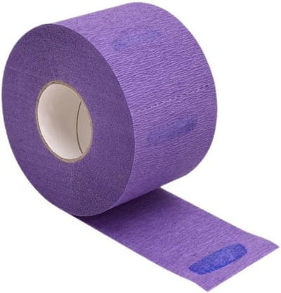 Kappers Halsband - Nekband Kapper - Bescherming Kapper - Rekbaar Crêpepapier - 10.5 x 10.5 x 6.5 cm - Violet