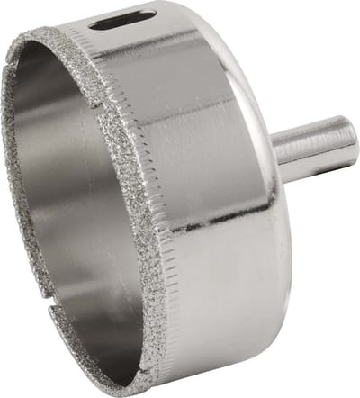 Qerato Tegelboor 68 mm nat - Glasboor - Diamantboor