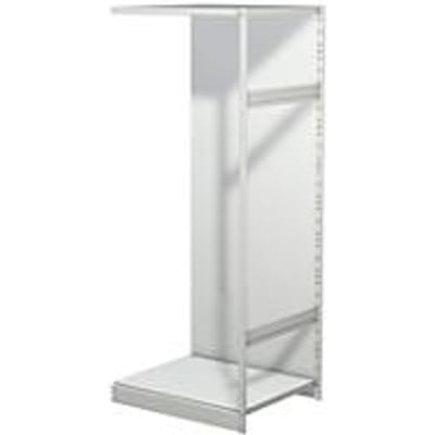 Leeg archiefrek PROGRESS 500 T, aanbouwsectie, met achterwand, H 1900 x B 750 x D 640 mm