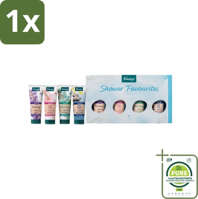 1 x Kneipp – Shower Favourites – Luxe Geschenkset - Douchegel - Douchegiftset - Verzorgende Douche - Ontspanning - Verfrissende Douche