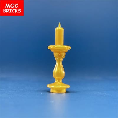 20 stuks/partij MOC Stenen Kandelaar Kaarsvlam Bouwstenen figuur DIY Speelgoed ideaal voor kinderen Poppen cadeaus