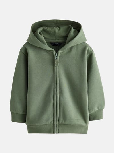 Next - Jongens - Hoodie met ritssluiting - Groen
