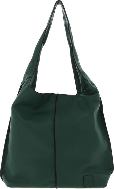 FREDsBRUDER Leren Schoudertas FB 100 IV Shoulderbag Emerald Donkergroen