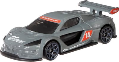 Hot Wheels Gran Turismo Renault Sport R.s. 01 Grijs 7 Cm