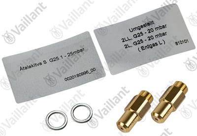 VAILLANT Ombouwset, D=1.95 (LL-Gas) VGH 130/7 XZU e.a. Vaillant-nr. , 0020274835