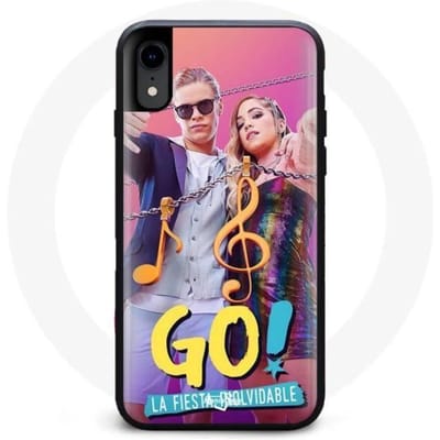 Hoesje jaag je dromen na Mía Cáceres en Juanma Portolesi iPhone