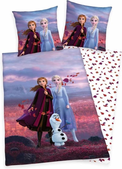 Dekbedovertrek Disney de IJskoningin 135x200 cm incl 1 sloop 80x80 cm