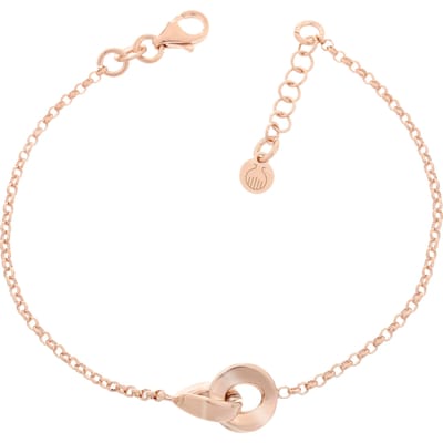 Orphelia 'Zelda' Dames 925 Sterling Zilveren Armband - Roze ZA-7178/RG