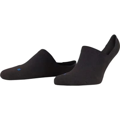FALKE - maat 39-41 Cool Kick onzichtbar eenkleurig functioneel materiaal footies unisex zwart