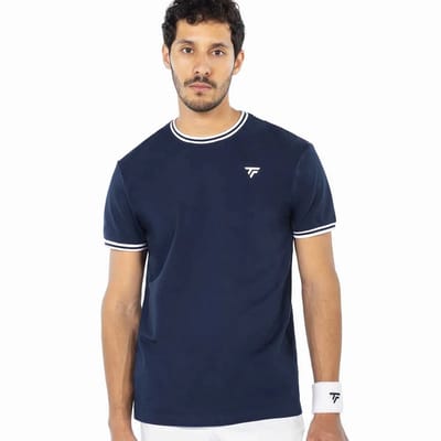 Tecnifibre Team Stretch T-shirt Met Korte Mouwen Blauw S Man