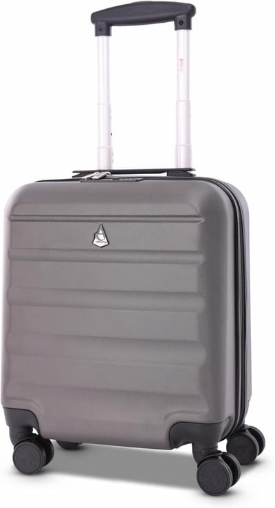 Lichtgewicht Harde Koffer 45x36x20cm voor Cabin Bagage met 8 Wielen en TSA Slot