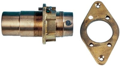 allpa Bronzen buitenlager met contraflens, voor schroefas Ø20mm & koker Ø35mm