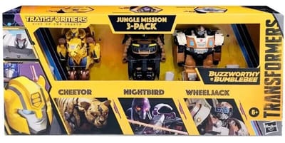 Transformers Rise of the Beasts Jungle Mission 1 (3pack)