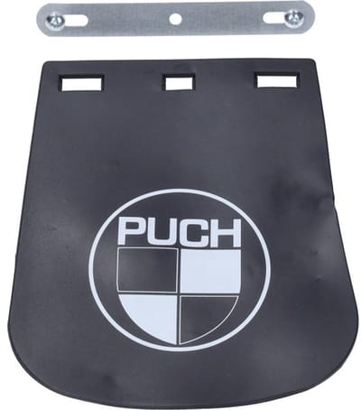 Spatlap voorspatbord met Puch logo