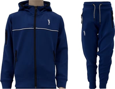 Hitman – Trainingspak Kinderen – Trainingspak Jongens – Joggingpak Jongens - Voetbal Pakje Jongens – Licht Blauw – Maat 104 – 3 tot 4 Jaar oud