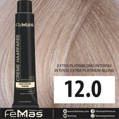 Femmas (12.0) - Haarverf - Extra platinablond intensief - 100ml