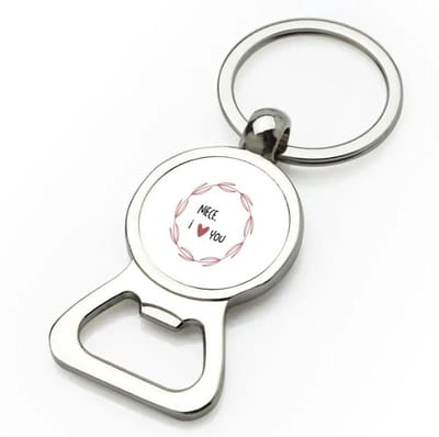 Akyol - niece i love you flesopener - Nicht - de liefste nicht - verjaardagscadeau - verjaardag - cadeau - cadeautje voor nicht - nicht artikelen - kado - geschenk - gift - 9 bij 3 cm