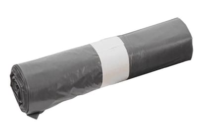 Afvalzakken 50x60 cm T10 HDPE grijs - Doos 20 rollen à 50 stuks
