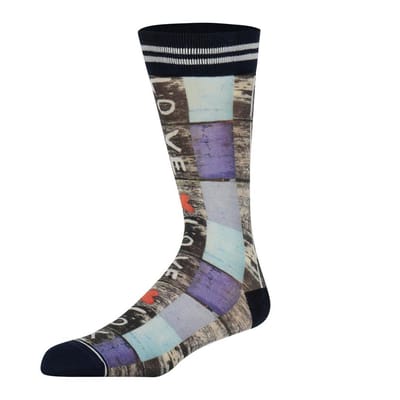 Sock My Love inclusief cadeauverpakking -  Herensok – Katoen – geprinte sok 39/42