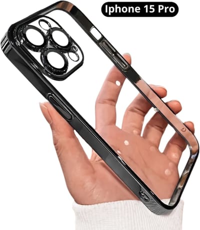Livano Telefoon Hoesje - Telefoonhoesjes - Phone Case - Shockproof - Premium Protection - Geschikt Voor iPhone 15 Pro - Zwart