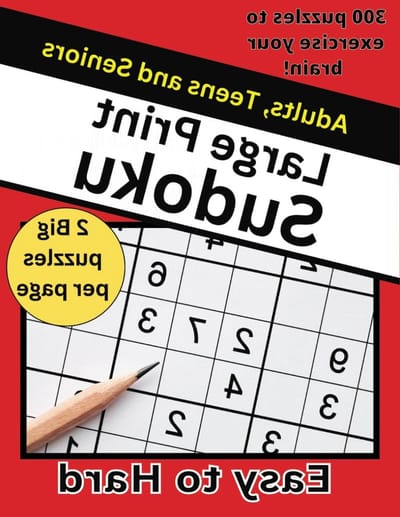 Grote Print Sudoku - Puzzelboek Volwassenen - Hersenen Trainen - Grote Cijfers - 200 Pagina's - Niet Van Toepassing