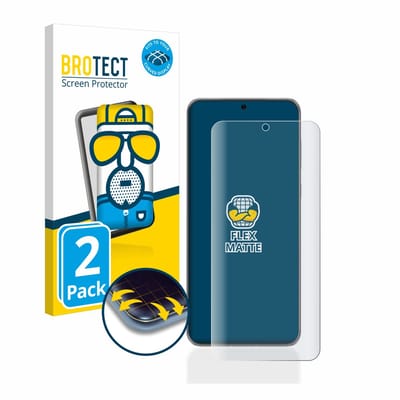 BROTECT - Screenprotector voor Huawei P60 Pro - Folie Beschermfolie matte volledig dekking 2 Stuks
