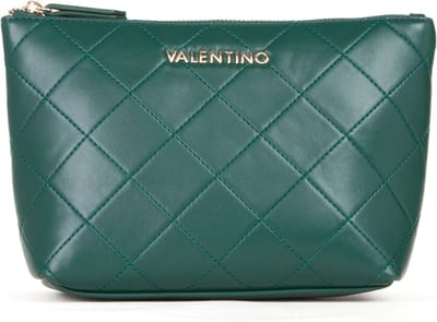 VALENTINO Utensil zak Nur Re Soft Cosmetic Case Bosco Donkergroen