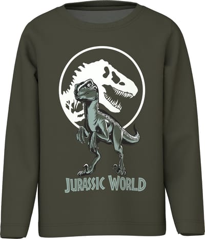 NAME IT - TMMPFUNDER JURASSIC LS TOP NOOS SKY - Jongens - Lange mouwen shirts