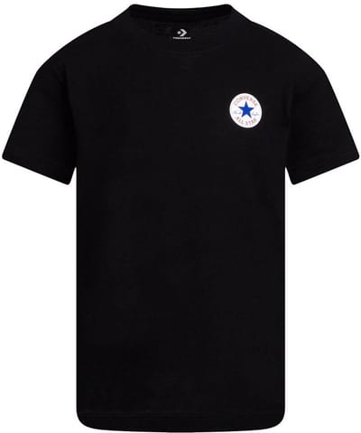 Converse Kids Printed T-shirt Met Korte Mouwen Zwart 6-7 Years