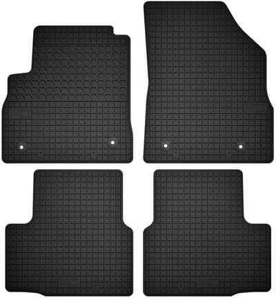 Wielganizator SolidTread - Opel Astra K - Rubber Automatten - 2015-2022 - Zwart
