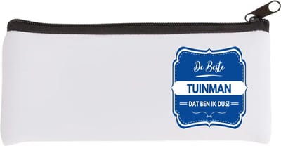 Akyol - de beste tuinman Etui - Werk - hovenier - werk - afscheidscadeau - verjaardagscadeau - kado - 20 bij 9 cm