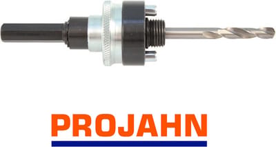 Adapter Quick Lock voor gatzaag 32 - 127 mm, incl. centreerboor 6-knt