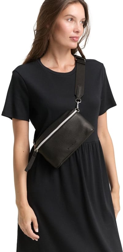 Tom Tailor - TTORLA kunstlederen riemtas - Maat ONESIZE - schwarz / black