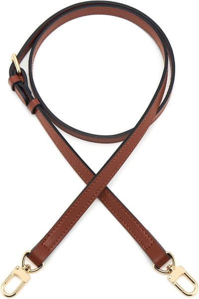 Verstelbare Schouderband voor Kleine Tassen, Vervangende Crossbody Strap met Gouden Accenten en Comfortabele Draagopties