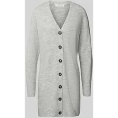 Relaxed fit cardigan met wol