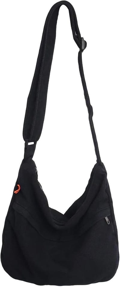 Crossbody Hobo Tas Casual Schoudertas Geschikt voor Reizen en Wandelen
