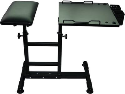 2-1 Tattoo Armsteun & Werktafel | Tattoo, Visagie, PMU, Beautysalon, Nagelstudio, Make-up | Kruk | Stoel | Workstation | Salon & Studio Inrichting | Tatoeage Studio | Spa | Massage Tafel | Schoonheidssalon Schoonheidsspecialiste | Kapper |